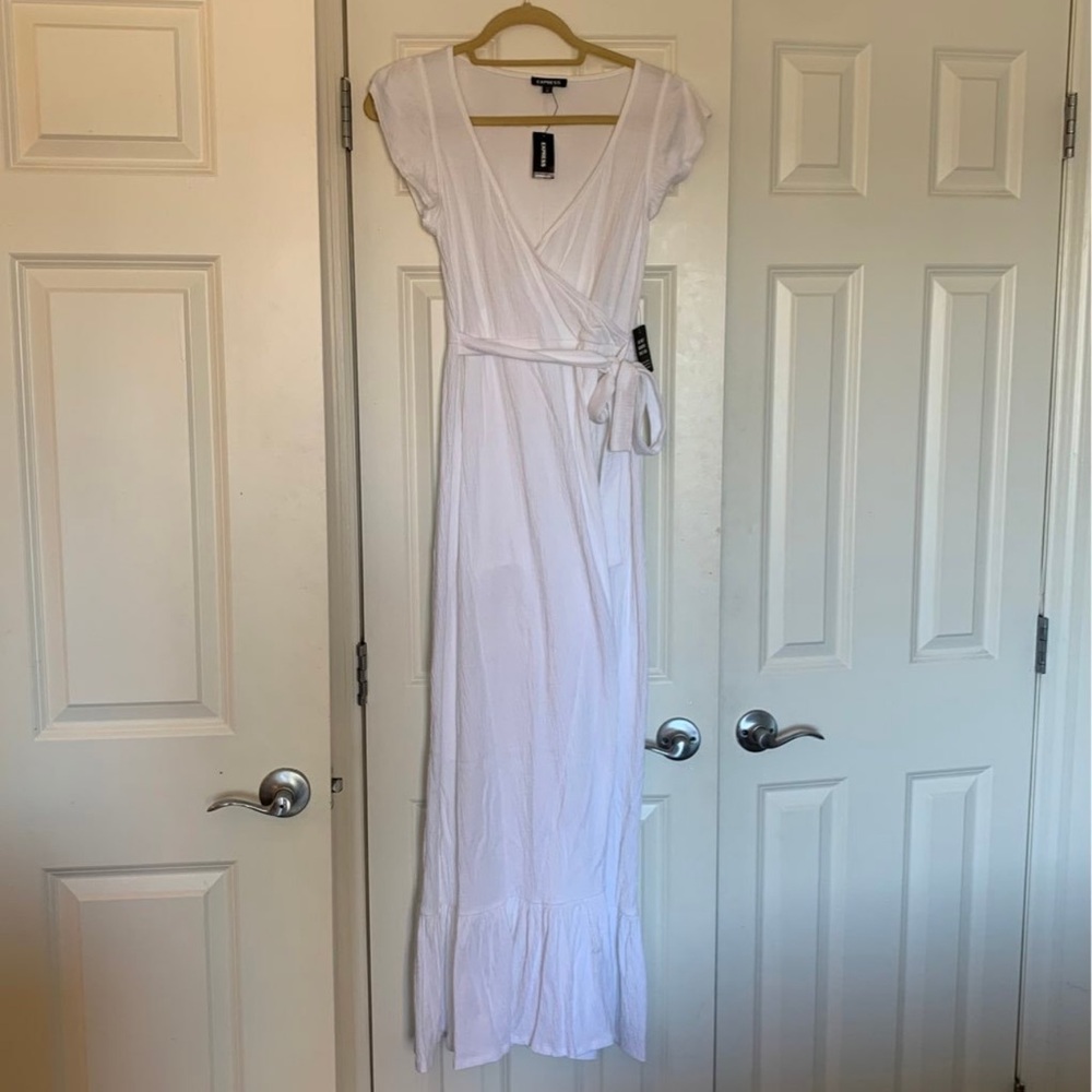 Express White Dress